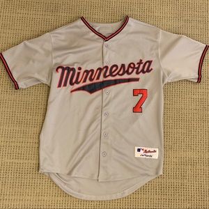 Joe Mauer Authentic Minnesota Twins Jersey #7